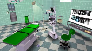 A virtual exam room